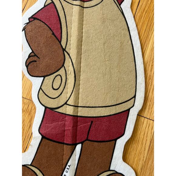 Vintage Teddy Ruxpin Ice Capades Pennant Banner Promotional 1985 - Picture 12 of 15